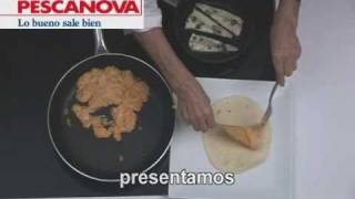 Rodaballo con fajitas rellenas y kiwi [upl. by Lrac1]