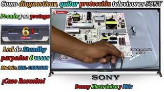 Como diagnosticar y quitar protección Este método funciona en la mayoría televisores SONY [upl. by Hoffmann394]