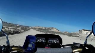 Las Bardenas Reales en Moto [upl. by Melisent]