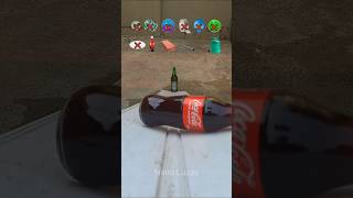 Coca cola VS Cervejacocacolacerveja asmrsatisfatorio bottlebreaking [upl. by Eizus3]