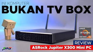 Kecil tapi PC ASRock Jupiter X300 Mini PC Review Indonesia [upl. by Ellehcin649]