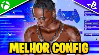 VIRE PROPLAYER COM ESSA SENSIBILIDADE PARA CONTROLE MELHOR CONFIGURAÇÃO DE FORTNITE PARA CONSOLE [upl. by Keri750]