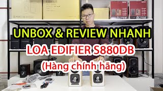 Unbox và review nhanh mỹ nhân loa Edifier S880DB  Hàng chính hãng [upl. by Jeb]