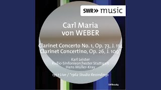 Concertino for Clarinet amp Orchestra in EFlat Major Op 26 J 109 Clarinet Concertino in C [upl. by Aw]