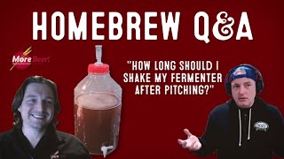 Oxygenating Wort in a Fermenter  HomeBrew QampA with MoreBeer [upl. by Megan641]