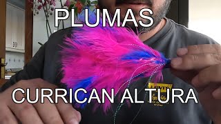 Montaje PLUMAS CURRICAN Altura Albacora [upl. by Mona]