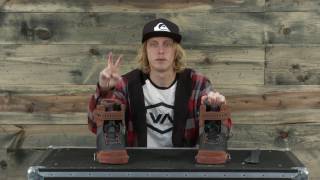 Slingshot Rad Wakeboard Bindings  Review  TheHousecom [upl. by Yle]