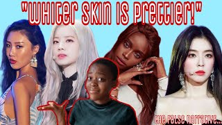 Kpop is colorist lets talk whitewashing in kpop [upl. by Ydurt]