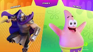 Nickelodeon AllStar Brawl Arcade Mode  Very Hard Shredder Gameplay [upl. by Anirbak]