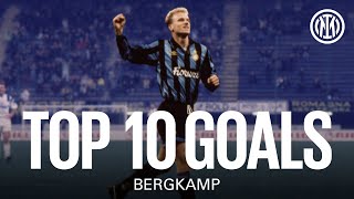 TOP 10 GOALS  BERGKAMP ⚫🔵🇳🇱 [upl. by Matteo]