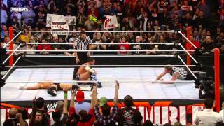 CM Punk vs Dolph Ziggler  WWE Championship Match Royal Rumble 2012 [upl. by Gratianna]