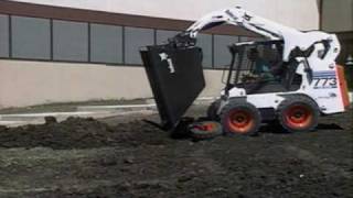 Bobcat Dumping Hopper attachment [upl. by Eiramlirpa]