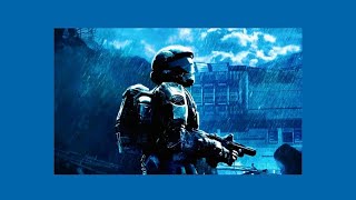 Halo 3 ODST  Rain Deference for Darkness Slowed  Reverb [upl. by Senoj]