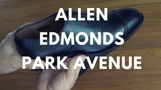 Allen Edmonds Park Avenue Pick Up  How To Bar Lace 👞 [upl. by Rusel999]