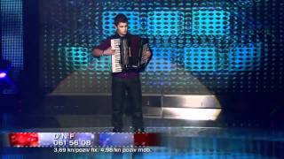 aleksandar olujić super talent finale HD harmonika [upl. by Merlina]