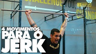 Como elevar a barra acima da cabeça no Clean amp Jerk do CrossFit  Feito de Iridium [upl. by Aisset]