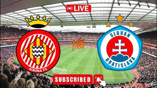 Girona U19 vs Slovan Bratislava U19 European Youth League live football match [upl. by Isadore847]