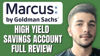 Marcus By Goldman Sachs High Yield Savings Account Pros amp Cons Full Review  Interest Rate amp More [upl. by Germaine]