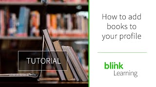 BlinkLearning Tutorial  How to add your digital books [upl. by Ecirtel]