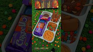 Cute 🥰yummy chocolate tiffin viralvideo explore trend tasty crispy food yt studio shots [upl. by Htnnek905]