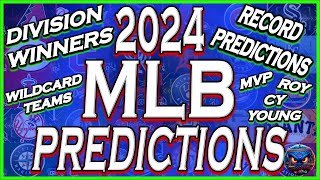 MLB Predictions 2024  MLB Opening Day  MLB News  MLB [upl. by Llerref529]