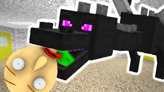 THE ENDER DRAGON ATE BALDI  New Baldis Basics Mod [upl. by Jarietta]