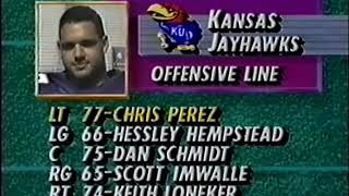 1991 Nov 09  Nebraska vs Kansas [upl. by Arhez801]