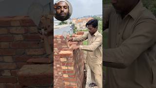 How to make Brick Wall constructionManagementshortsvideoshorts [upl. by Burdett]