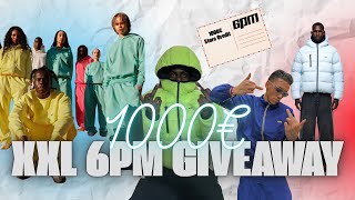 XXL 1000€💰6PM GIVEAWAY  FREE TRACKSUIT🤯 Achraf hat mir Trackies Geschickt📦🅿️ Unboxing [upl. by Koziarz]