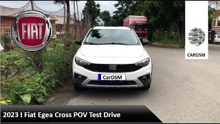 2023 I Fiat Egea Tipo Cross POV Test Drive [upl. by Bendicty]