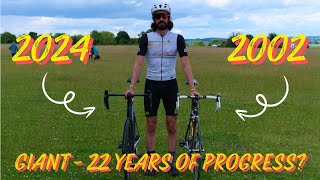 TOUR DE FRANCE GIANTS  22 YEARS OF PROGRESS TCR VS PROPEL [upl. by Ifok]