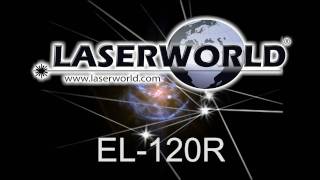 Laserworld  EL120R  Ecoline Series single color red laser [upl. by Newg672]