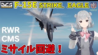 【DCS解説】F15E RWR  チャフ  フレア 実践チュートリアル！ [upl. by Retnyw]