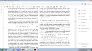 Stackelberg Game for Cognitive Radio Networks With MIMO and Distributed Interference Alignment [upl. by Tamer353]