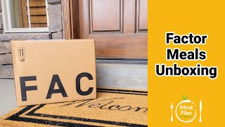 Factor Meals Unboxing [upl. by Alohcin937]