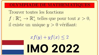 IMO 2022 olympiad olympiade baccalauréat concours logic logique netherlands paysbas [upl. by Nugent]