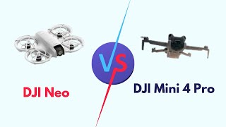 DJI Neo Vs DJI Mini 4 Pro Specs Weight Camera battery Life User Friendly Better [upl. by Yerfdog]