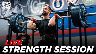 LIVE Lifting Session wRICH FRONING  Mayhem Burgener Strength [upl. by Solhcin]