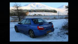 Loch Doon Ayrshire ScotlandSubaru Impreza WRX 300 [upl. by Clarey]