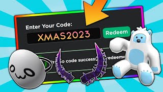 5 NEW CODES DECEMBER 2023 Roblox Promo Codes For ROBLOX FREE Items and FREE Hats UPDATED [upl. by Amii]