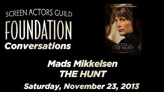 Conversations with Mads Mikkelsen of THE HUNT [upl. by Bunow52]