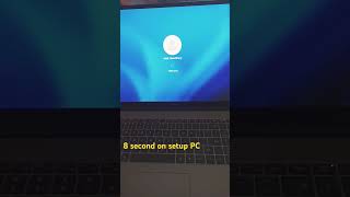 8 second on setup PC honour magicbook x16 [upl. by Eadwine769]