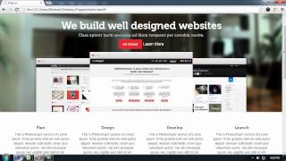 Twitter Bootstrap Tutorial Add Custom CSS To Website Layout Part 5 [upl. by Lothair688]