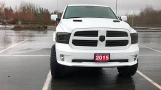 2015 Ram 1500 Sport Lifted stk40542 [upl. by Malet860]