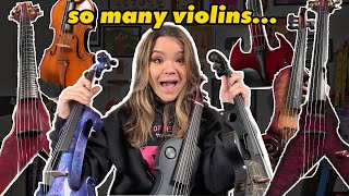 THE MOST INSANE VIOLIN COLLECTION [upl. by Gill]