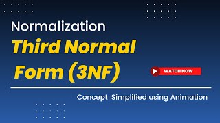 Third Normal Form  Normalization  DBMS [upl. by Jacobah641]