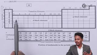 Lanthanoids and its Position in Periodic Table  D and F Block Elements  Chemistry Class 12 [upl. by Modnarb]