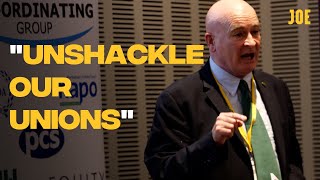 Mick Lynchs powerful message to incoming Labour govt at union conference [upl. by Lehplar702]