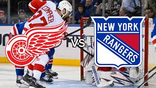 Detroit Red Wings 25 VS New York Rangers 9 101424 [upl. by Peggy]