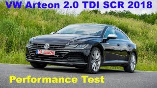 VW Arteon 20 TDI SCR Performance Test  Serie vs Chiptuning [upl. by Hterag]